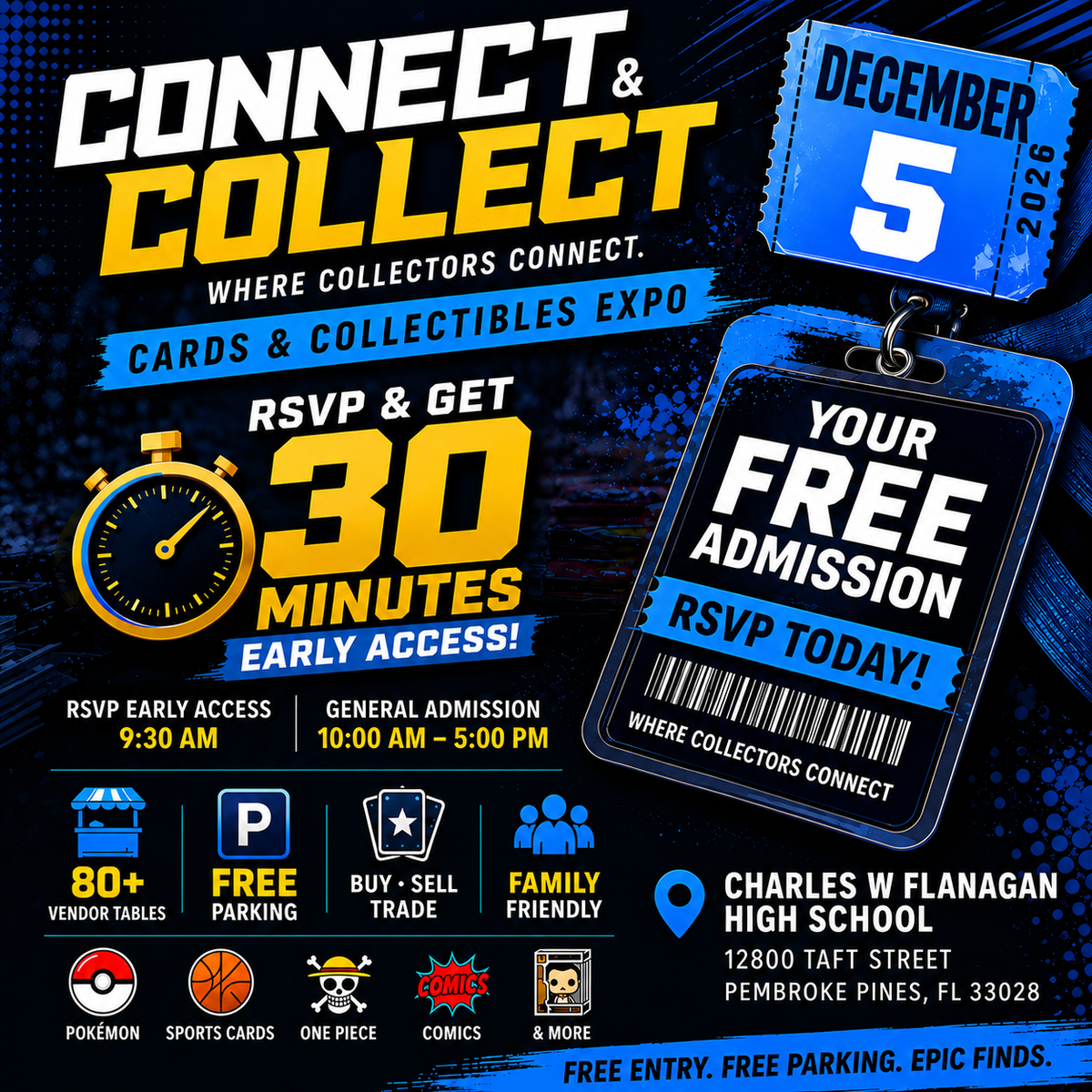 🎟 FREE RSVP – Connect & Collect | December 5th