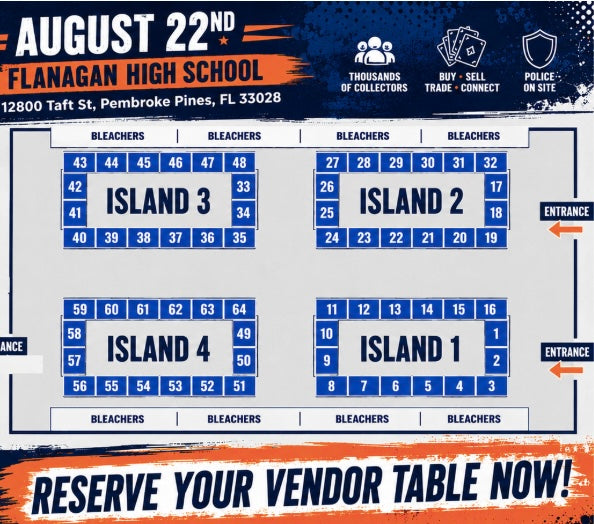 Vendor Table August 22nd
